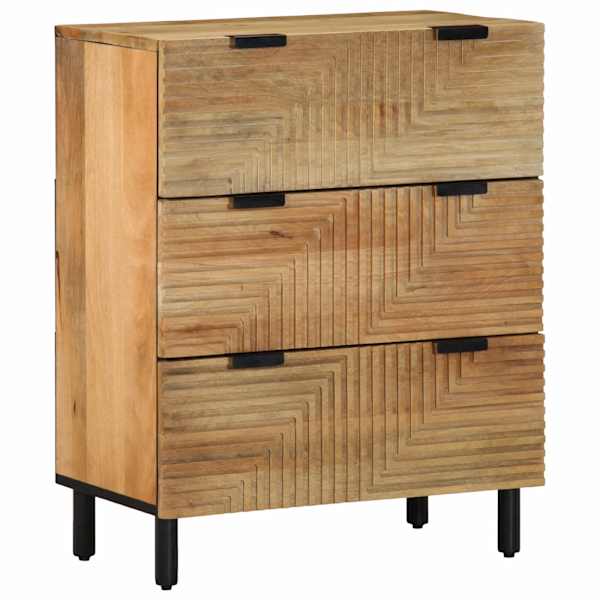 Puhvetkapp Pruun 60 × 33 × 75 cm Täispuidust Mango