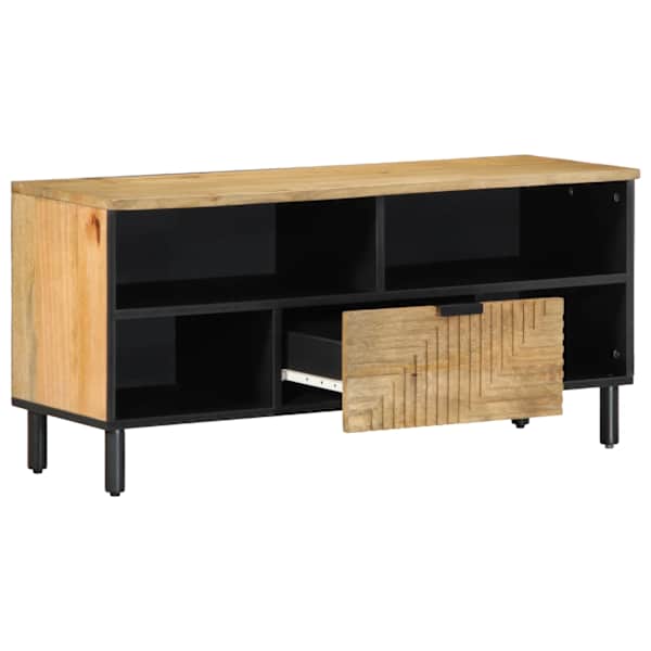 TV Kapp Pruun 100 × 33 × 46 cm Täispuidust Mango