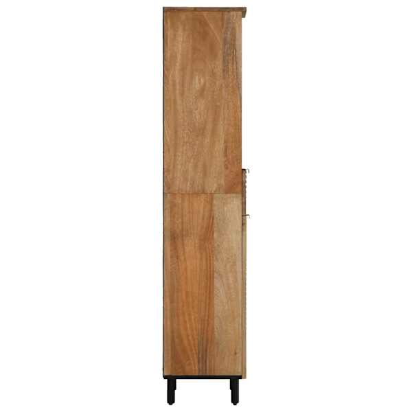 Vannitoa Kapp Pruun 38 × 33 × 160 cm Täispuidust Mango