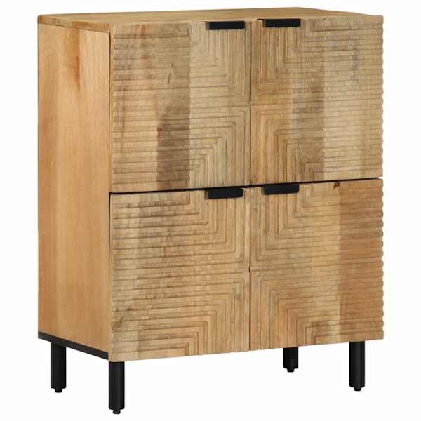 Puhvetkapp Pruun 60 × 33 × 75 cm Täispuidust Mango