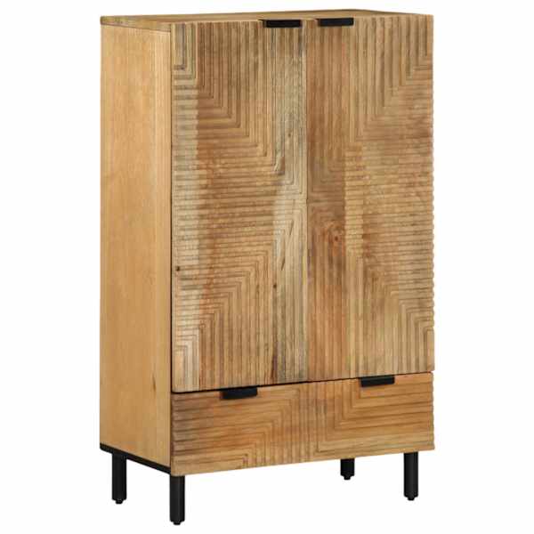 Highboard Pruun 60 × 33 × 100 cm Täispuidust Mango