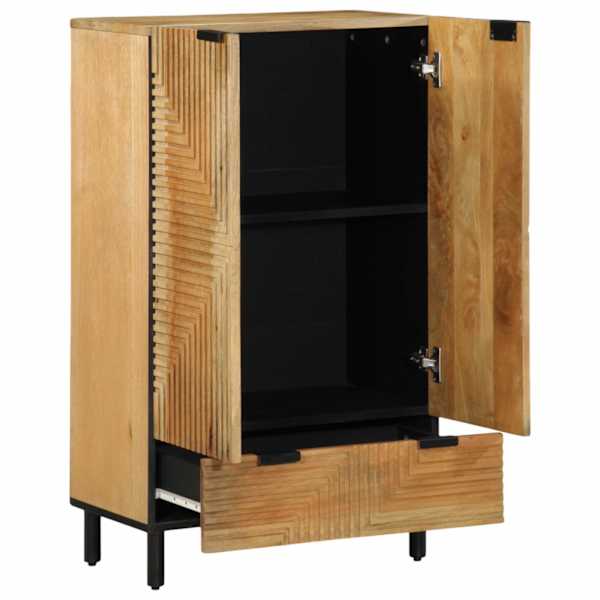 Highboard Pruun 60 × 33 × 100 cm Täispuidust Mango