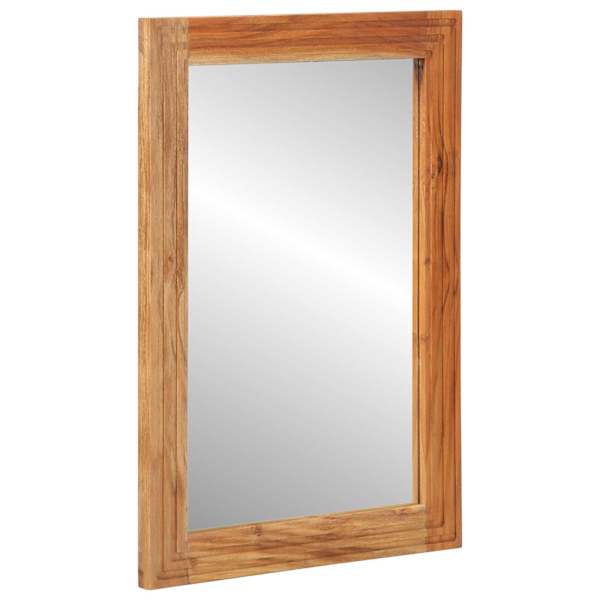 Vannitoa peegel Seinale kinnitatav Pruun 70 × 50 × 2.5 cm
