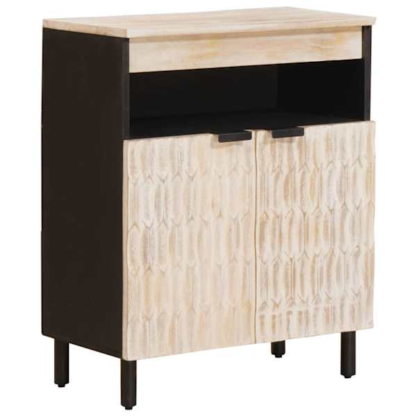 Kõide Valge pesu viimistlus 60 × 33 × 75 cm Tugev mango puu