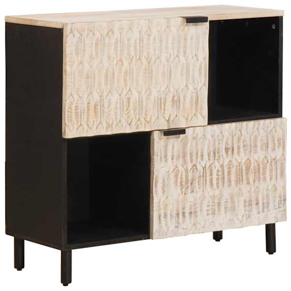 Kõide Valge pesu viimistlus 80 × 33 × 75 cm Tugev mango puu