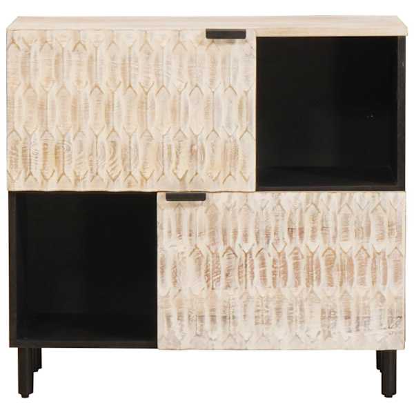 Kõide Valge pesu viimistlus 80 × 33 × 75 cm Tugev mango puu