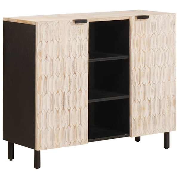 Kõide Valge pesu viimistlus 90 × 33 × 75 cm Tugev mango puu