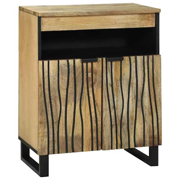 Külgkapis Pruun 60 × 33 × 75 cm mangopuit