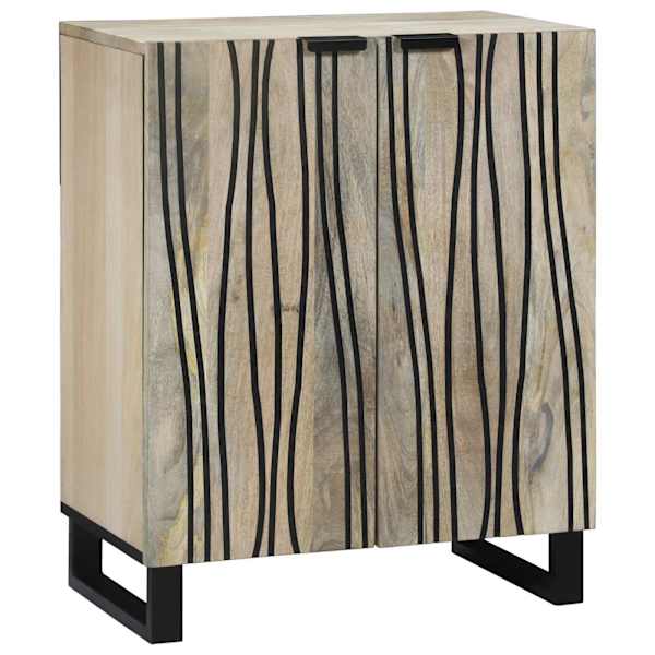 Kõide Valge 60 × 33,5 × 75 cm Tugev mango puu