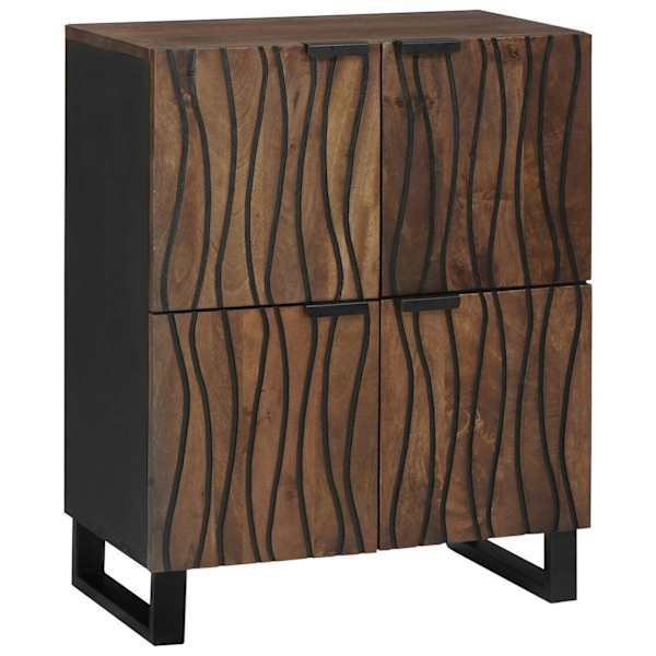 Meedia ladustamise kapid ja riiulid Pruun 60 × 33.5 × 75 cm