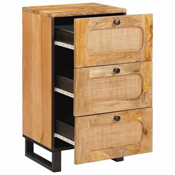 Kõide sahtliga Pruun 40 × 33 × 75 cm Tugev mango puu