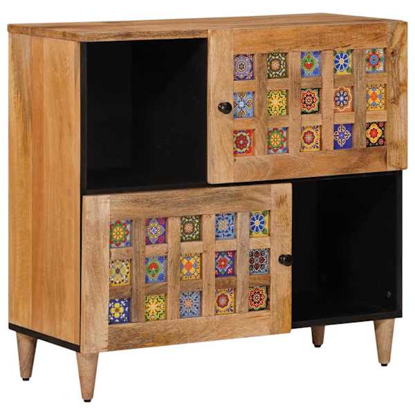 Kõide ladustamisega Neutraalne 80 × 33 × 75 cm Tugev mango puu