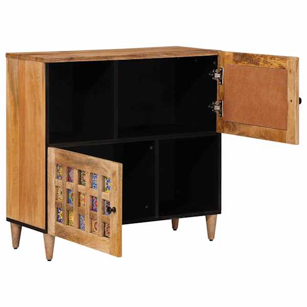 Kõide ladustamisega Neutraalne 80 × 33 × 75 cm Tugev mango puu