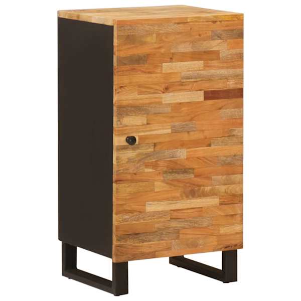 Kõrvalkapp ladustamisega Pruun 40 × 33 × 75 cm Tugev mango puu