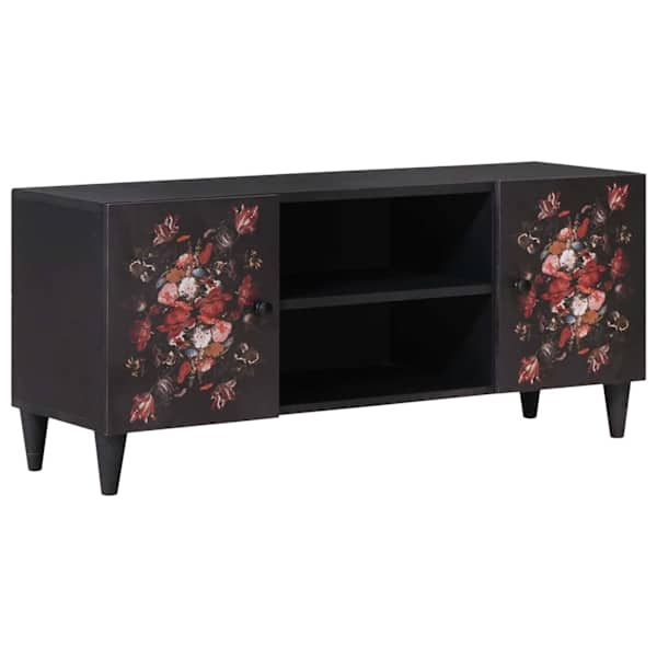 Ladustamiskapid Mitmevärviline 105 × 33 × 46 cm Tugev mango puu