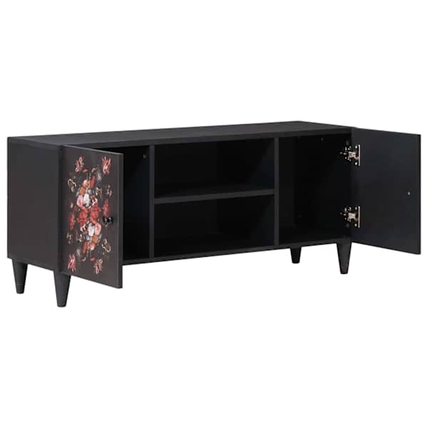 Ladustamiskapid Mitmevärviline 105 × 33 × 46 cm Tugev mango puu