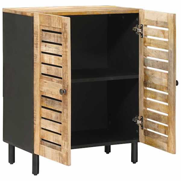 Ladustamiskapid 60 × 33 × 75 cm Tugev mango puu Naturaalne