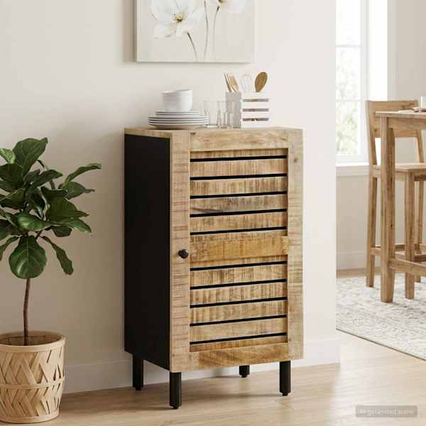 Hoiukapp Naturaalne 40 × 33 × 75 cm Tugev mango puu
