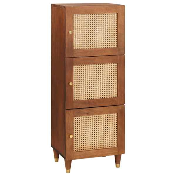 Kõrge kapp Pruun 40 × 33,5 × 110 cm Tugev mango puu