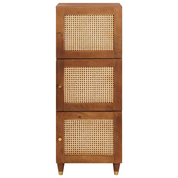 Kõrge kapp Pruun 40 × 33,5 × 110 cm Tugev mango puu