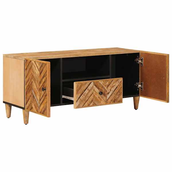 Ladustamiskapid Pruun 105 × 33,5 × 46 cm Tugev mango puu