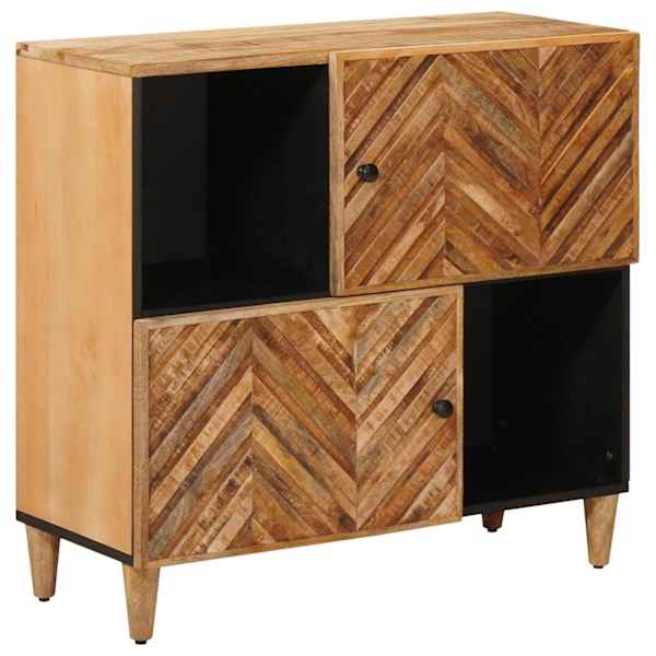 Ladustamiskapid Pruun 80 × 33,5 × 75 cm Tugev mango puu