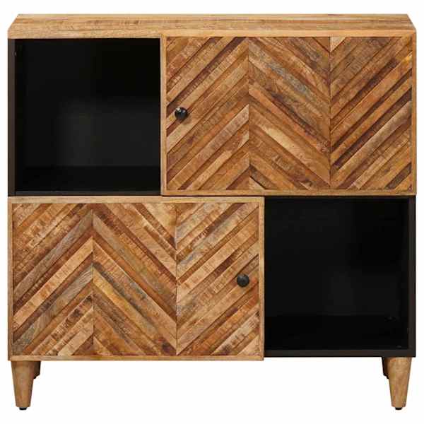 Ladustamiskapid Pruun 80 × 33,5 × 75 cm Tugev mango puu
