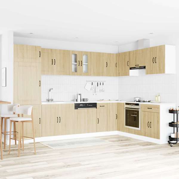 Köögikapp Kalmar Sonoma tamm 80 × 46 × 81,5 cm Tehispuit