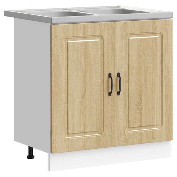 Köögikapp Kalmar Sonoma tamm 80 × 46 × 81,5 cm Tehispuit