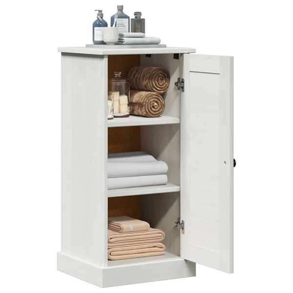 Vannitoa kapp VIGO Valge ja antiikvalge 37,5 × 34 × 80 cm