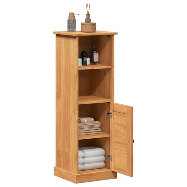 Vannitoa kapp VIGO Pruun ja meepruun 37 × 34 × 110 cm Männipuit