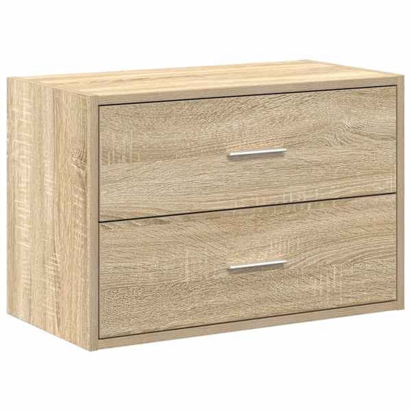 Kapp 2 sahtliga, Sonoma tamm, 60 × 31 × 40 cm, tehispuit