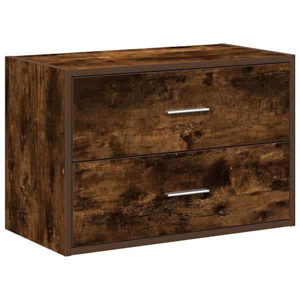 Kapp 2 sahtliga, suitsutatud tamm, 60 × 31 × 40 cm, tehispuit
