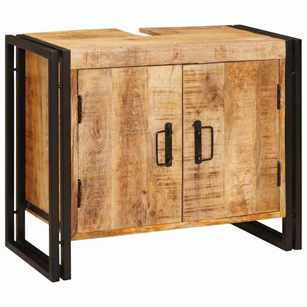 Valamukapp riiuliga Pruun 71 × 33 × 58 cm Tugev mango puu