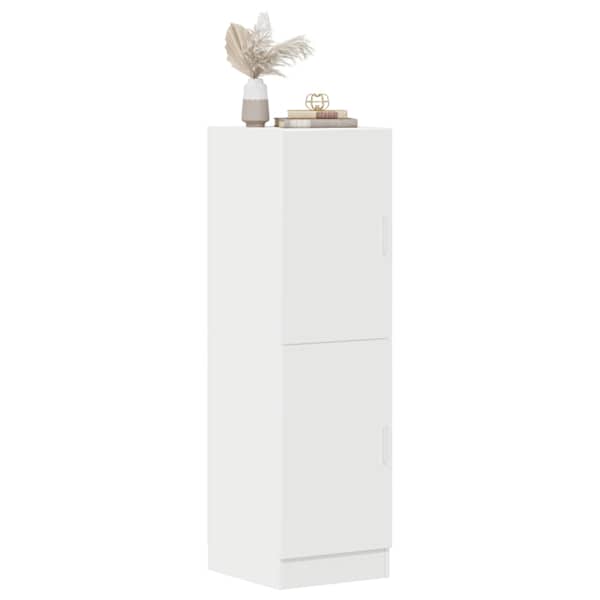 Köögikapp valge 38 × 41,5 × 131,5 cm ehituspuit