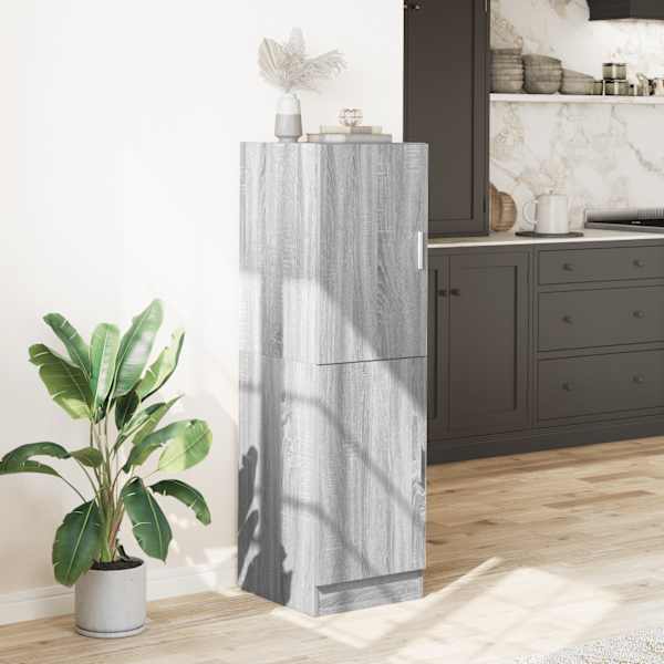 Köögikapp, hall Sonoma tamm, 38 × 41,5 × 131,5 cm, tehispuit