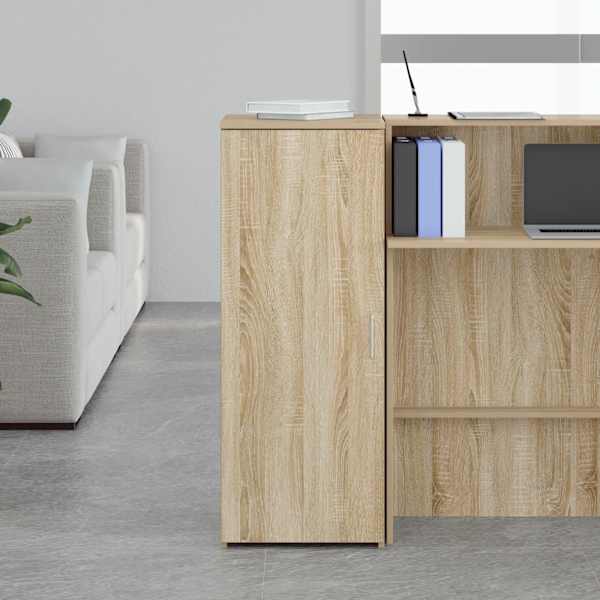 Hoiukapp, Sonoma tamm, 40 × 45 × 103,5 cm, tehispuit