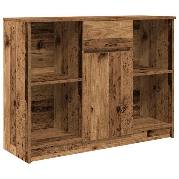 Puhvetkapp sahtliga, vana puit, 101 × 35 × 76 cm, tehispuit