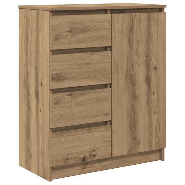 Puhvetkapp sahtlitega, artisan tamm, 71 × 35 × 84 cm, tehispuit