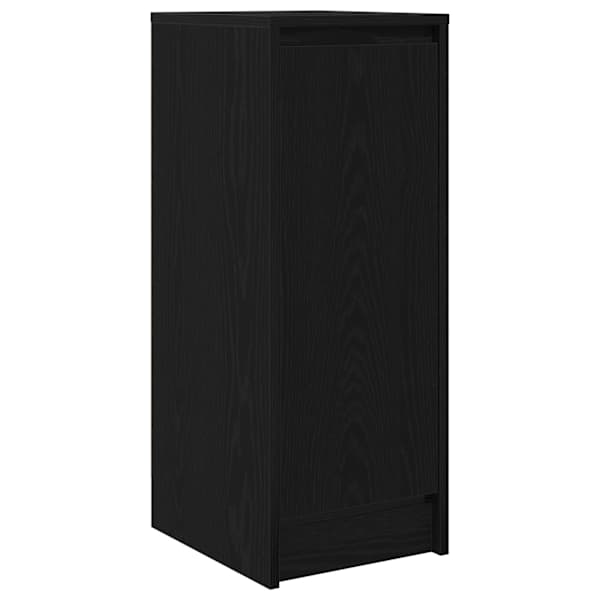 Puhvetkapp, must tamm, 29,5 × 34 × 76 cm, tehispuit