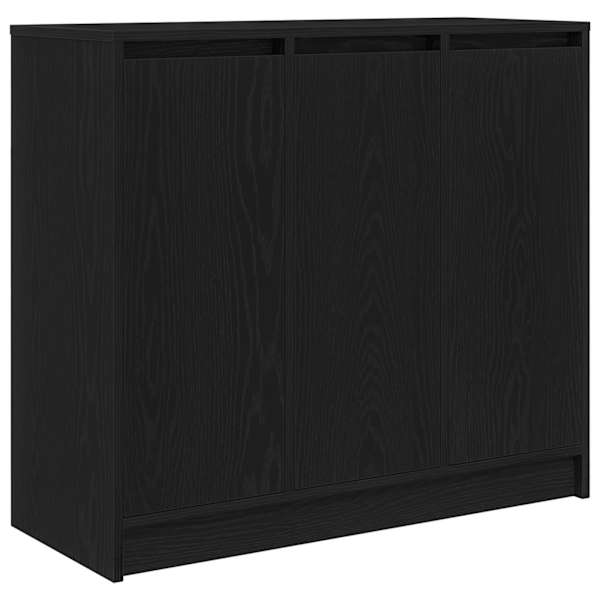 Puhvetkapp, must tamm, 85 × 34 × 76 cm, tehispuit