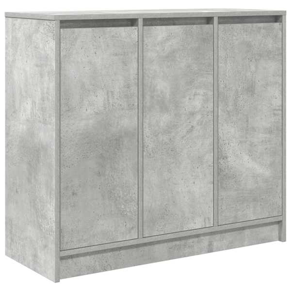Puhvetkapp, betoonhall, 85 × 34 × 76 cm, tehispuit