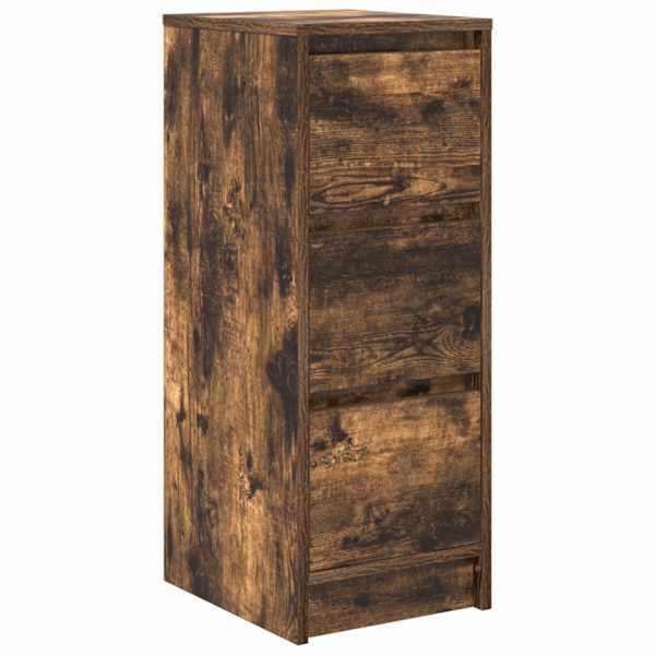 Puhvetkapp, suitsutatud tamm, 29,5 × 34 × 76 cm, tehispuit