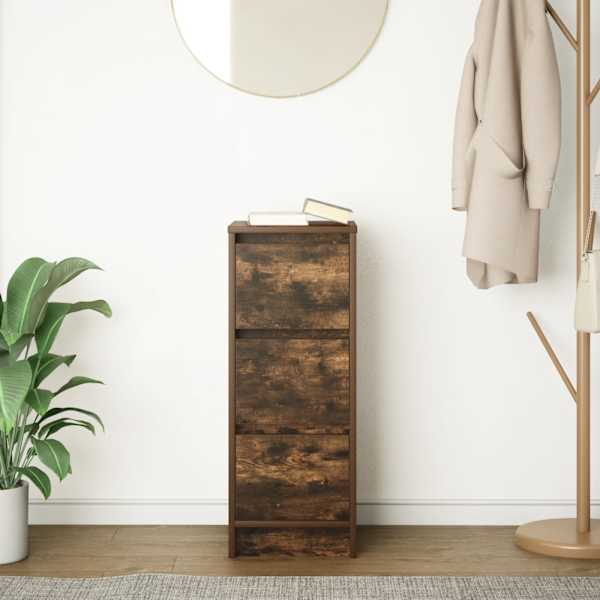 Puhvetkapp, suitsutatud tamm, 29,5 × 34 × 76 cm, tehispuit