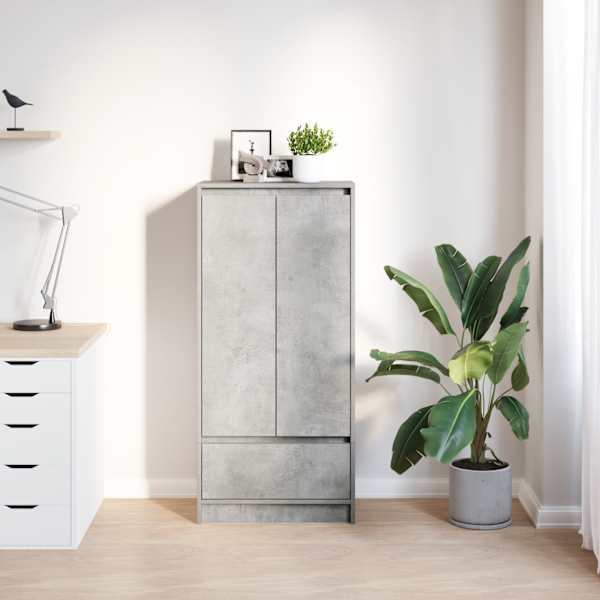 Kapp sahtliga, betoonhall 55,5 × 34 × 119,5 cm, tehispuit