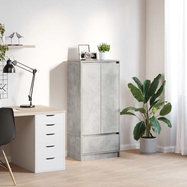 Kapp sahtliga, betoonhall 55,5 × 34 × 119,5 cm, tehispuit
