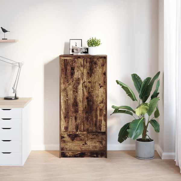 Kapp sahtliga, suitsutatud tamm 55,5 × 34 × 119,5 cm, tehispuit