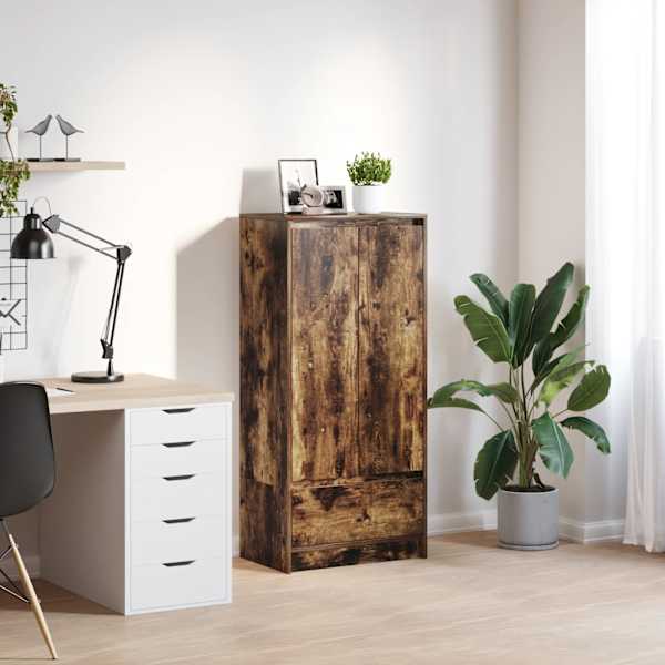 Kapp sahtliga, suitsutatud tamm 55,5 × 34 × 119,5 cm, tehispuit