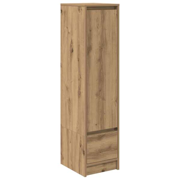 Kõrge kapp, käsitöötamm, 29,5 × 34 × 119,5 cm, tehispuit