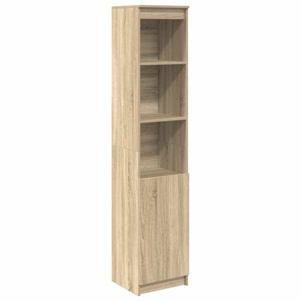 Highboard Sonoma tamm 37,5 × 35 × 180 cm Engineered Wood
